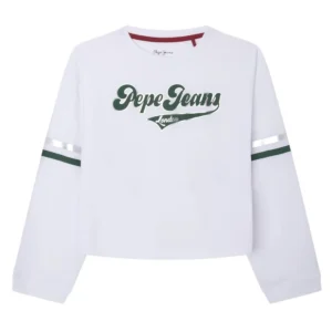 Sweat Curta Menina Pepe Jeans