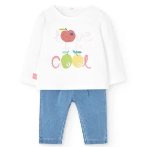 Conjunto Love Menina Boboli