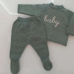 Conjunto Malha Bebé